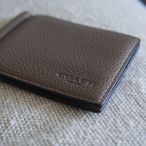 Coach Wallet: Slim Money Clip Billfold